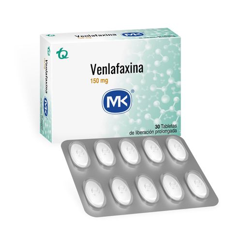 Venlafaxina Mk 150 Mg Caja X 30 Tabletas Tecnoquímicas