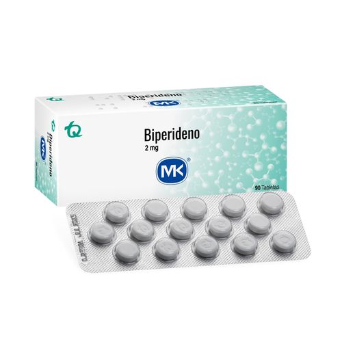 Biperideno Mk 2 Mg Caja X 90 Tabletas Tecnoquímicas