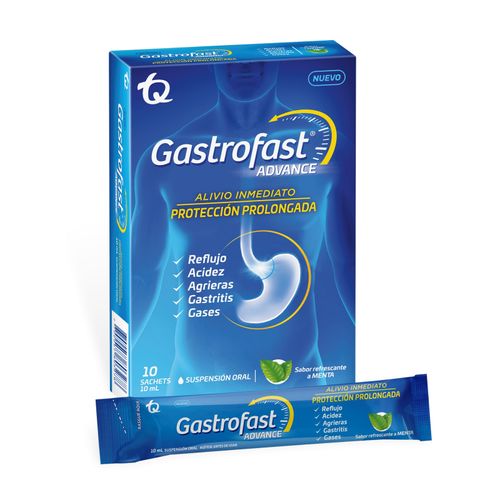 Gastrofast Advance Caja X 10 Sobres Suspensión Oral Tq