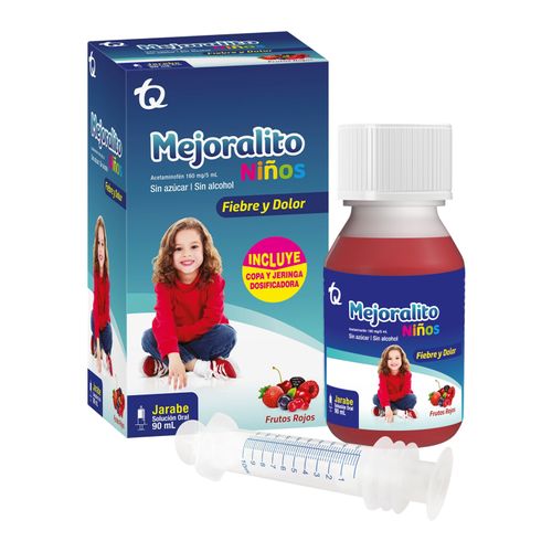 Mejoralito Mk Paracetamol 3.2 Gr 160Mg/5Ml Frasco X 90 Ml Tecnoquímicas