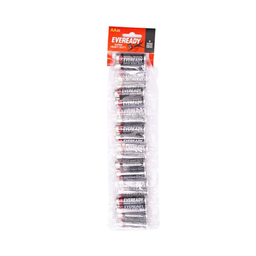 Pila Eveready Aa Tira 20 Unidad