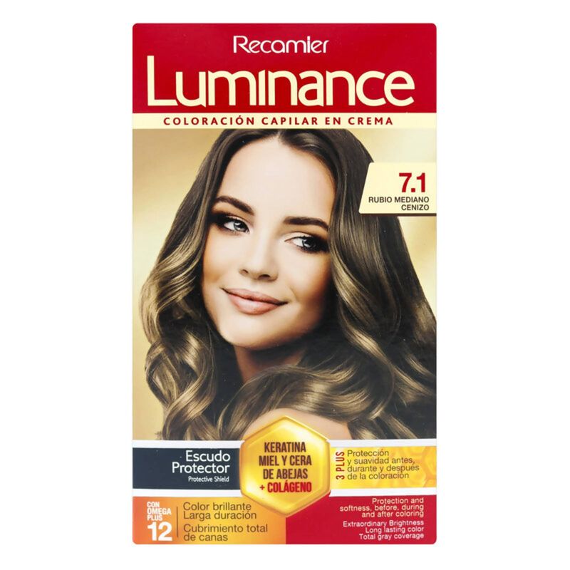 Tinte Luminance Kit 7-1 Tubo X 60 Gr Recamier