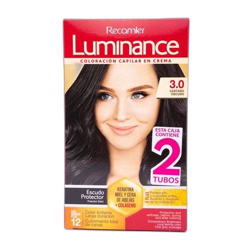 Tinte Luminance Castaño Oscuro Doble Tubo X Estuche 3 Recamier