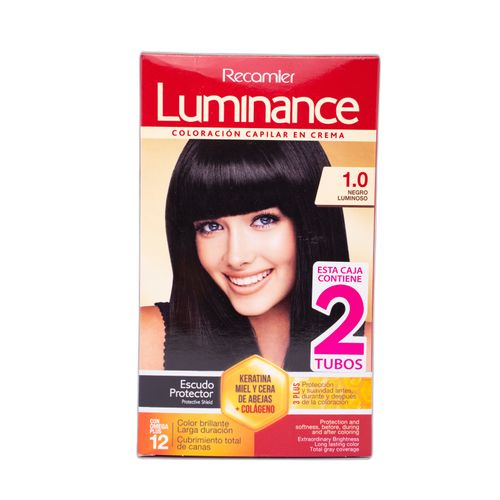Tinte Luminance Negro Luminoso Dorado Tubo X Estuche 1 Recamier