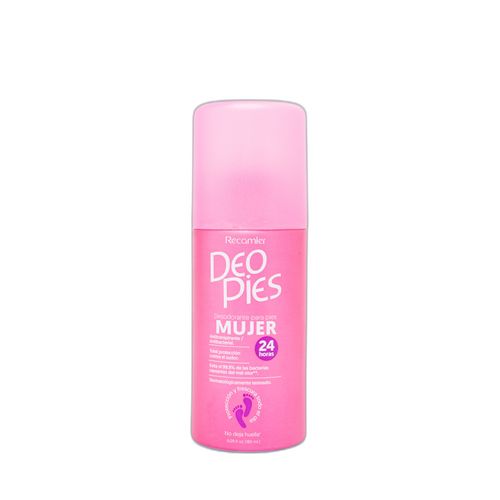 Desodorante Deo Pies Mujeres Spray Frasco X 180 Ml Recamier