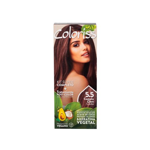 Tinte Coloriss Castaño Claro Caoba Estuche 5.5 Recamier