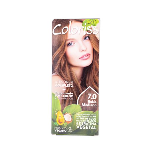 Tinte Coloriss Rubio Medio Estuche 7 Recamier
