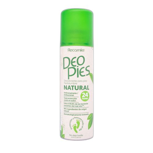 Desodorante Deo Pies Natural Spray 260 Ml Recamier