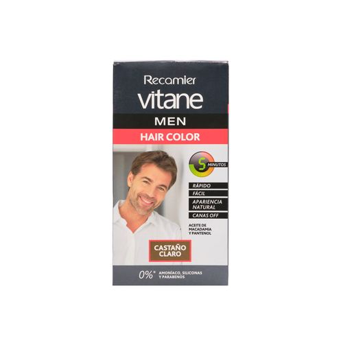 Tinte Vitane Men Castaño Claro 25 Gr Recamier