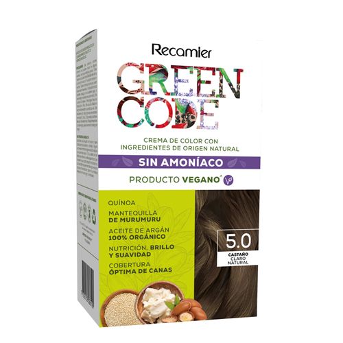 Tinte Green Code Castaño Claro Estuche 5.0 Recamier