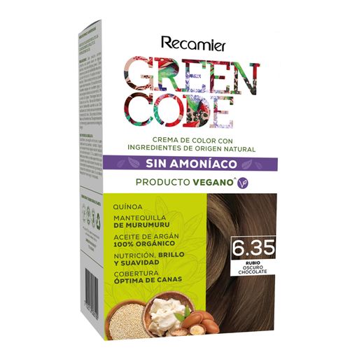 Tinte Green Code Rubio Oscuro Chocolate Estuche 6.35 Recamier