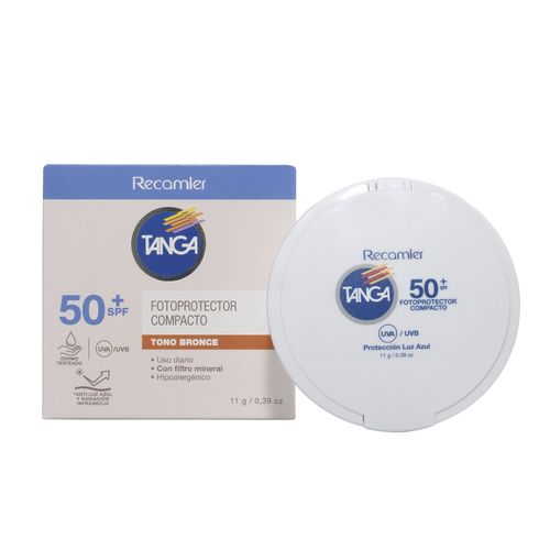 Bloqueador Tanga Facial Spf50 Fotoprot Compacto Beige 11 Gr Recamier