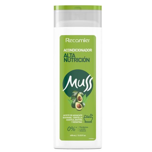 Acondicionador Muss Nutrición Frasco X 400 Ml Recamier