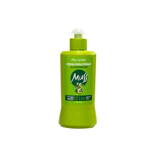 Crema Para Peinar Muss Nutrición Frasco X 300 Gr Recamier