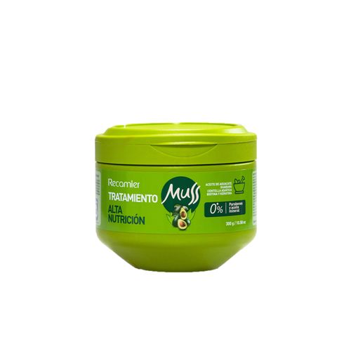 Tratamiento Capilar Muss Nutrición Frasco X 300 Gr Recamier