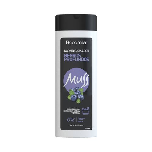 Acondicionador Muss Negros Frasco X 400 Ml Recamier