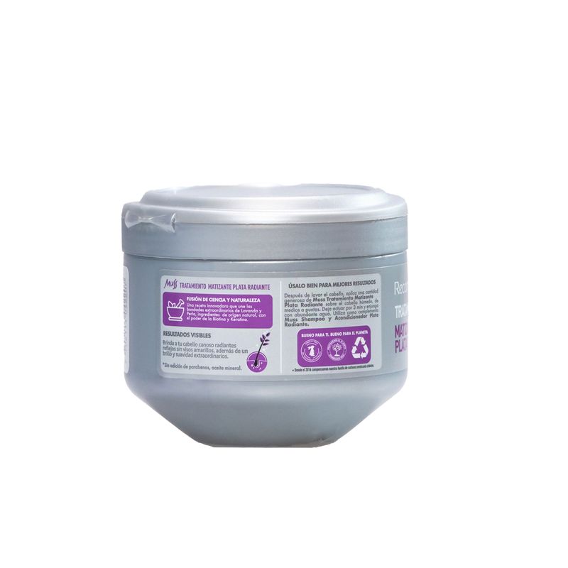 Tratamiento Muss Plata Matizante 300 Gr