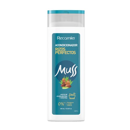 Acondicionador Muss Rizos Frasco X 400 Ml Recamier