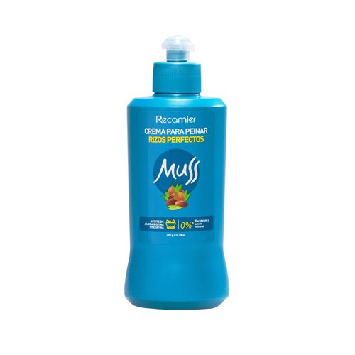 Crema Para Peinar Muss Rizos Perfectos Frasco X 300 Gr Recamier