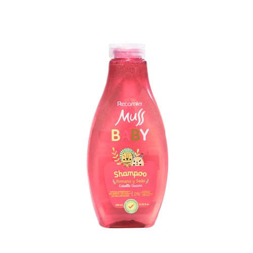 Shampoo Muss Baby Romero Seda Frasco X 400 Ml Recamier