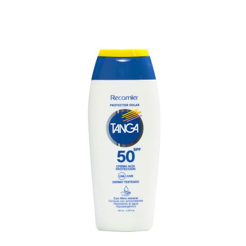 Bloqueador Tanga Spf 50 130 Ml Crema Recamier