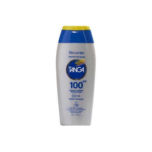 Bloqueador Tanga Spf 100 Adultos 130 Ml Recamier