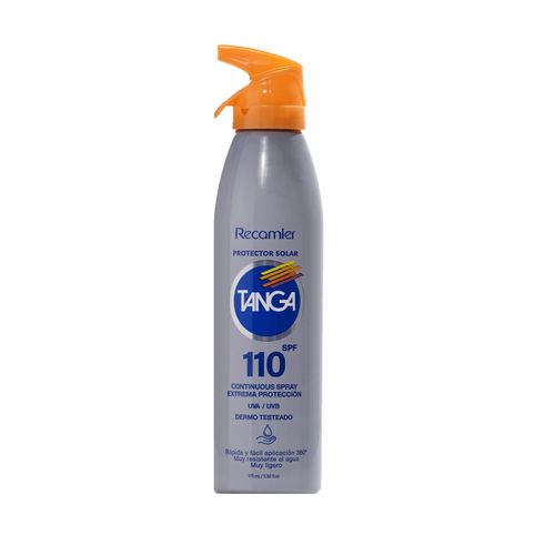 Bloqueador Tanga Spf 110 Continous Spray 175 Ml Recamier