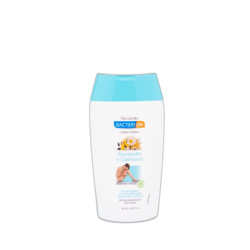 Jabón Intimo Bacterion Manzanilla Y Caléndula 85 Ml Recamier