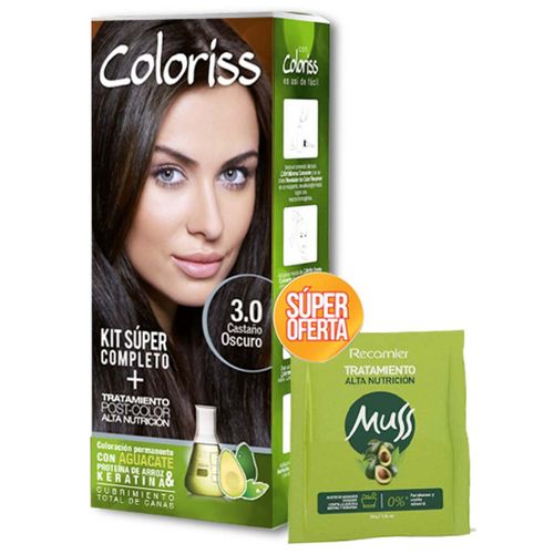 Tinte Coloriss Kitx50G 3.0 Tto Nutrix Recamier