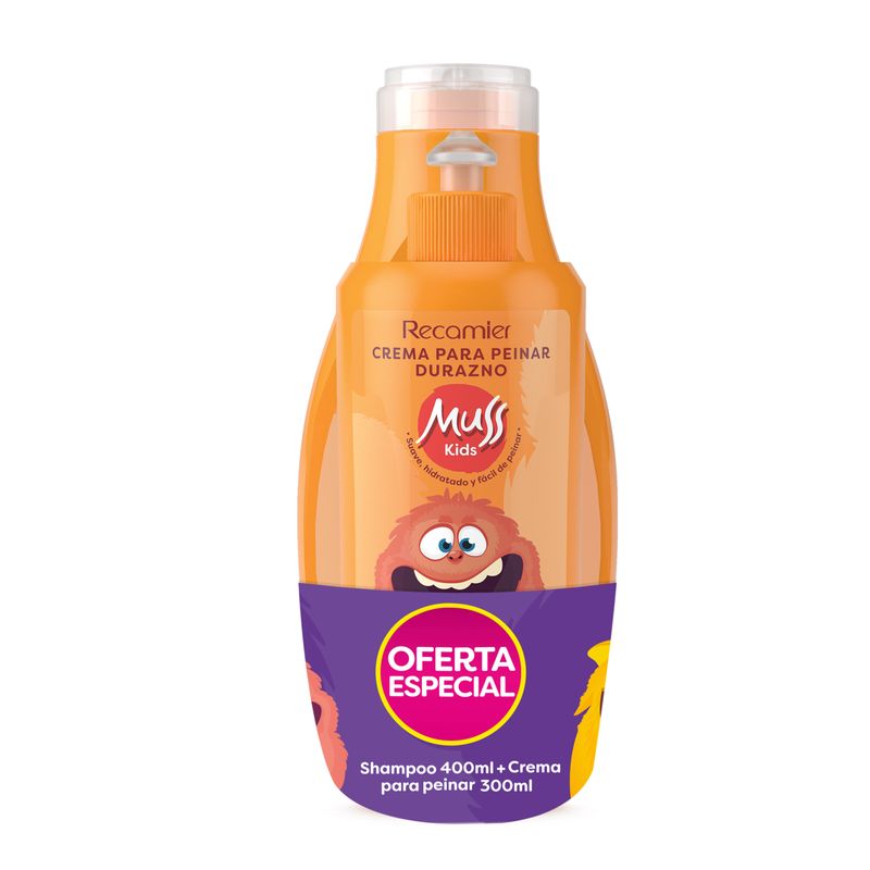 champu-muss-kids-durazno---crema-para-peinar-frasco-x-300-ml-recamier