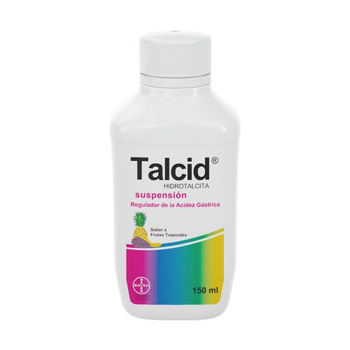 Talcid Frutas Tropical Hidrotalcita 10 Gr Frasco X 150 Ml Suspensión Oral Bayer