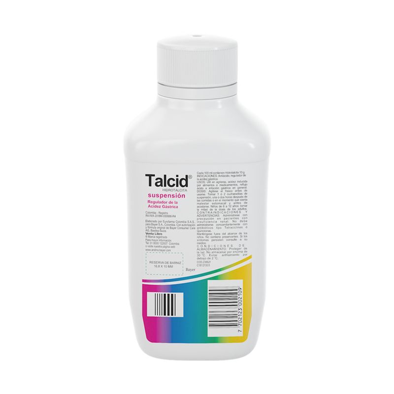 Talcid Frutas Tropicales 150 ml Bayer Oral