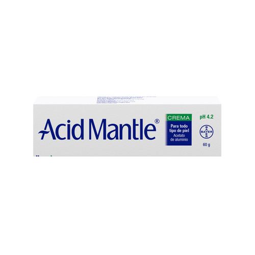 Crema Acid Mantle Acetato De Aluminio Tubo X 60 Gr Bayer