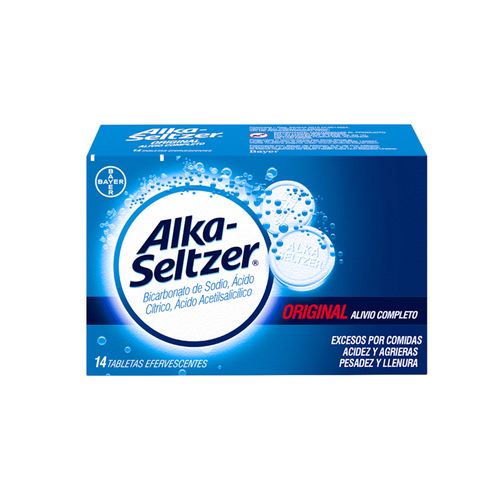Alka Seltzer Caja X 14 Tabletas Bayer