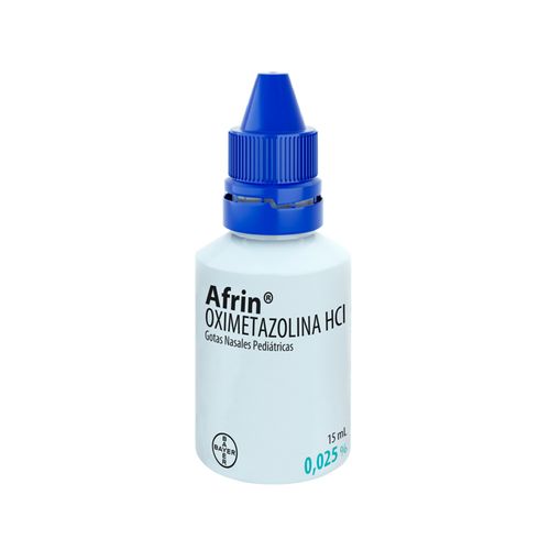 Afrin Nasal Pediátrico Oximetazolina 0,25% Spray Frasco X 15 Ml Solución Bayer