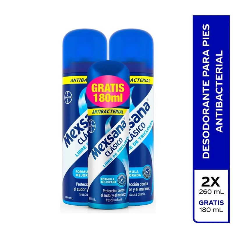 Mexsana Spray 260 ml + Gratis 180 ml Bayer