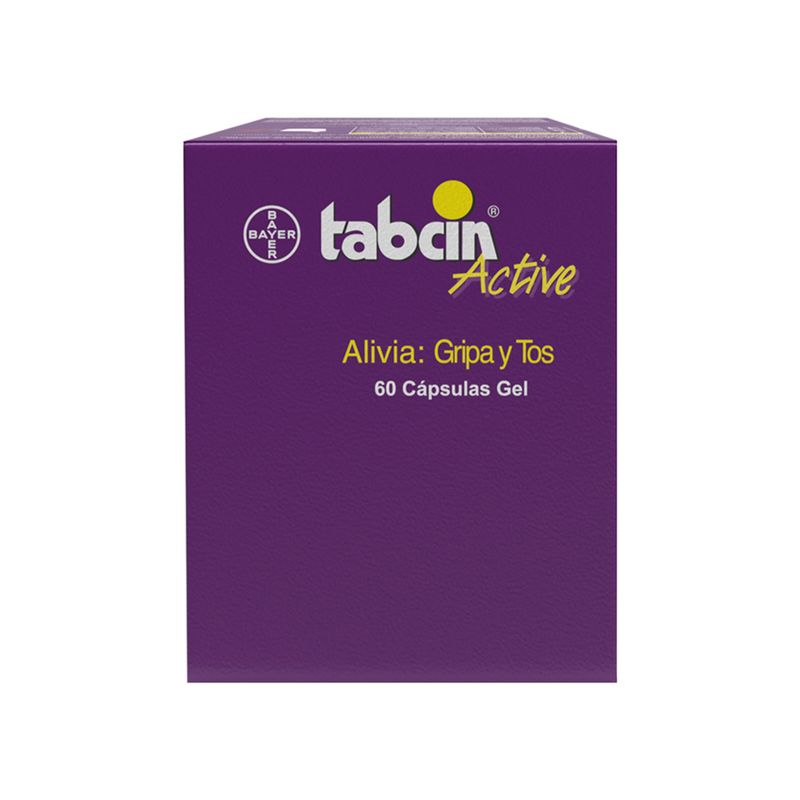 Tabcin Active Gel Caja X 60 Cápsulas Bayer