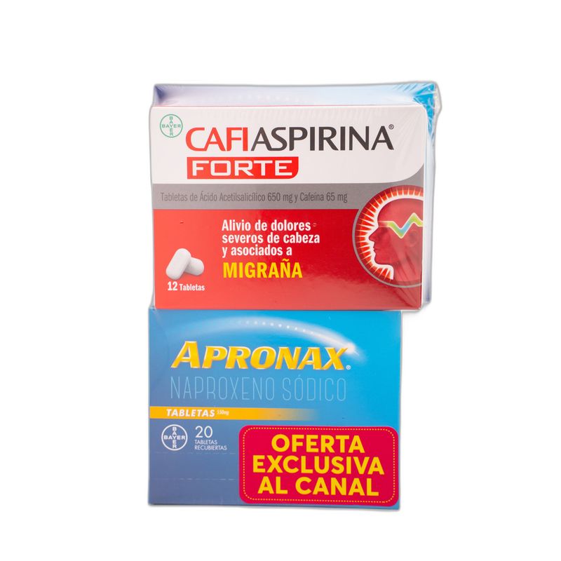 Apronax + Cafiaspirina Forte Bayer pack