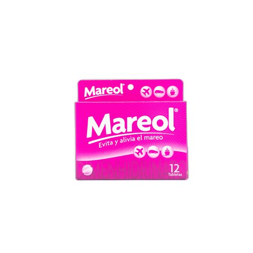 Mareol Dimenhidrato 50 Mg Caja X 12 Tabletas Gsk