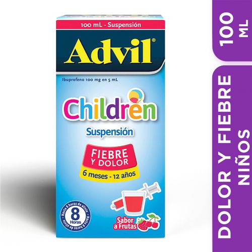 Advil Children Jarabe Frasco X 100 Ml