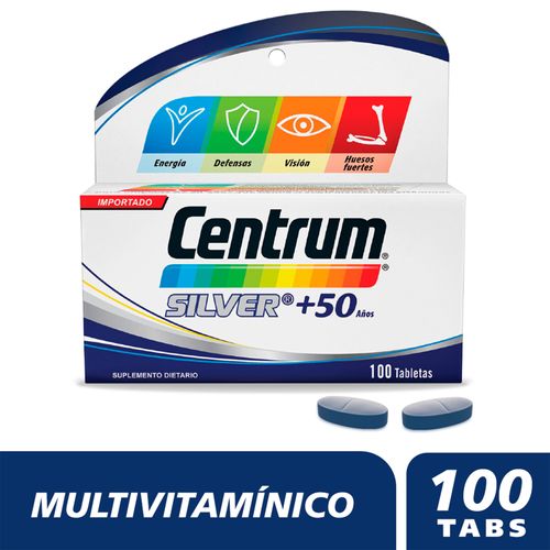 Centrum Advance Caja X 100 Tabletas Gsk