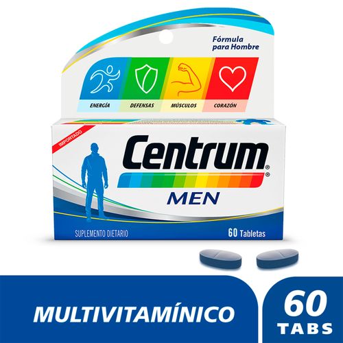 Centrum For Men Caja X 60 Tabletas Gsk