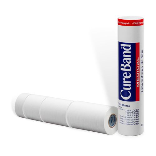 Esparadrapo Cure Band Tela 12X10 12 Unidades Tq