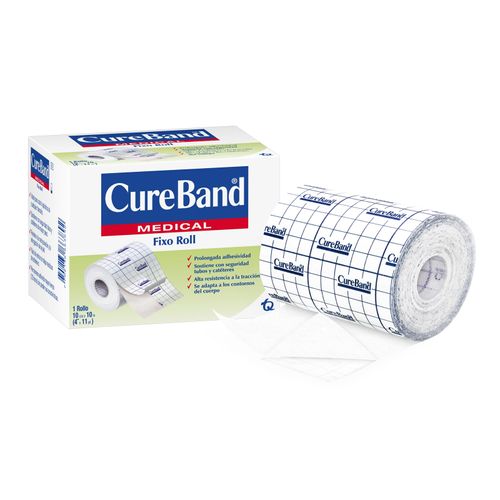 Esparadrapo Cureband Fixo 10 Cmx5 11 Yardas Tq