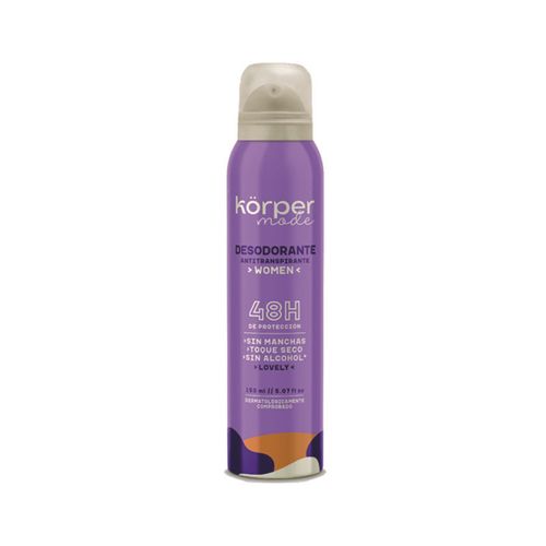Desodorante Antitranspirante Korper Mujer 150 Ml Pack 2