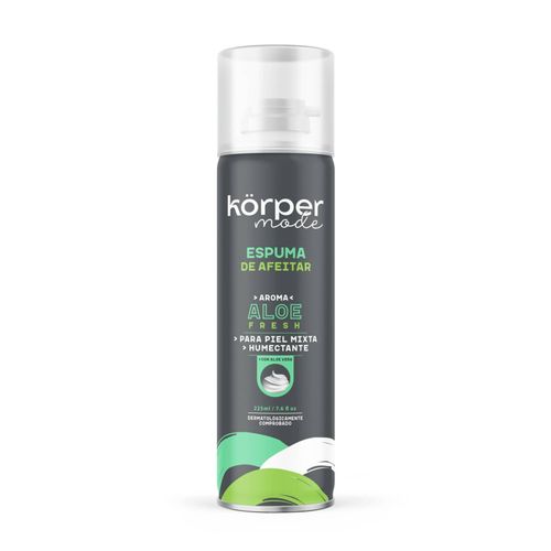 Espuma De Afeitar Korper 225 Ml Pack 2 Espuma Mundial