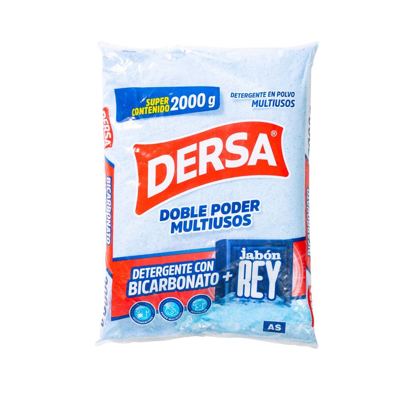Detergente AS Rey 2000 g Dersa Bicarbonato