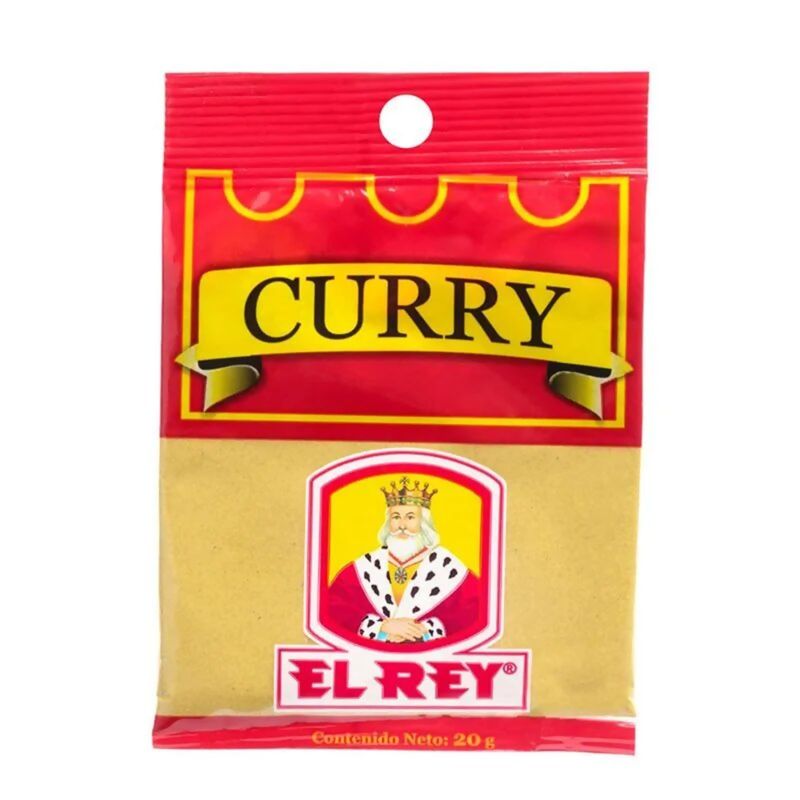 Curry Champeta Paquete X 12 Bolsas 30 Gr El Rey