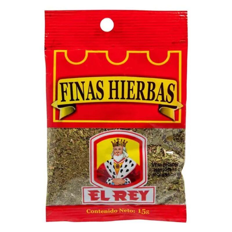 Línea Dorada Finas Hierbas 15 Unidades