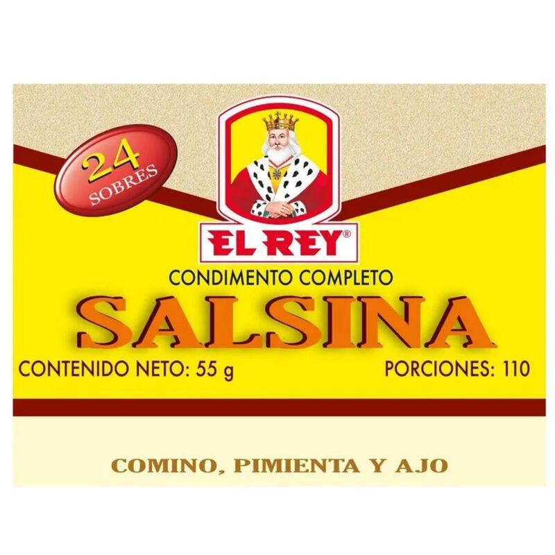 Salsina El Rey bolsa x24 sobres cocina